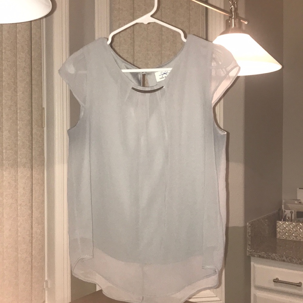 Gray work shirt